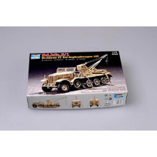 TRUMPETER 1/72 Sd.kfz.9/1 Drehkran 18t féllánctalpas vontató modell makett