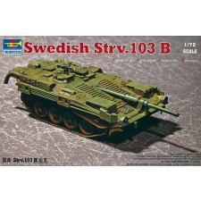 TRUMPETER 1/72 Strv 103B svéd harci tank modell makett