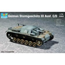 TRUMPETER 1/72 Sturmgeschütz Ⅲ Ausf. C/D rohamlöveg modell makett