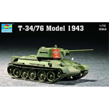 TRUMPETER 1/72 T-34/76 MOD.1943 tank modell makett
