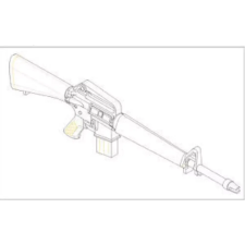  Trumpeter AR15/M16/M4 FAMILY-M16A1 (6 units)  (00501) makett