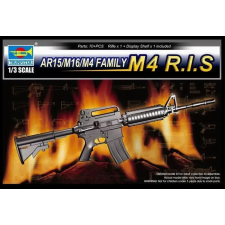  Trumpeter AR15/M16/M4 Family-M4 R.I.S. 1:3 (01910) makett