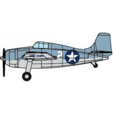  Trumpeter F4F-4 WILDCAT 1:350 (06402) makett