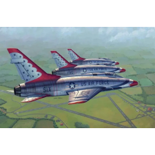  Trumpeter F-100D in Thunderbirds livery 1:48 (02822) makett
