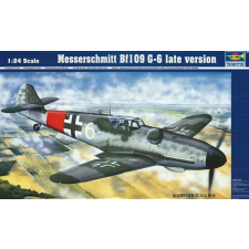  Trumpeter Messerschmitt Bf109 G-6 late version 1:24 (02408) makett