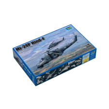 TRUMPETER Mi-24P Hind F harci helikopter Műanyag makett 1:48 (05829) autópálya és játékautó