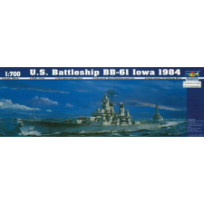  Trumpeter US Battleship BB-61 Iowa 1984 1:700 (05701) makett