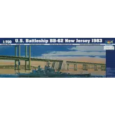  Trumpeter US Battleship BB-62 New Jersey 1983 1:700 (05702) makett