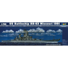  Trumpeter US Battleship BB-63 Missouri 1991 1:700 (05705) makett