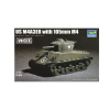 TRUMPETER US M4A3E8 + 105mm M4 harckocsi műanyag modell (1:72) (07168)