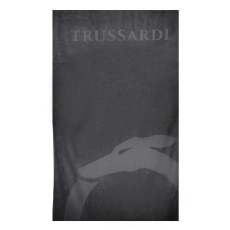 Trussardi JEANS FÉRFI STRANDTÖRLŐ FEKETE