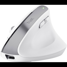 Trust BAYO+ Advanced Ergonomic Wireless Mouse, fehér (25399) egér