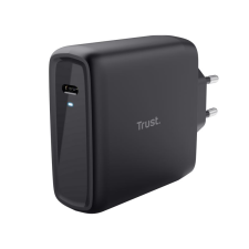 Trust Maxo 100W USB-C hálózati töltő fekete (24818) (trust24818) mobiltelefon kellék