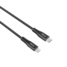 Trust Ndura USB-C - Lightning kábel 1m fekete (23569) (trust23569) kábel és adapter