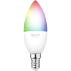 Trust Smart WiFi LED RGB&white ambience Candle E14 - színes