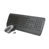 Trust Tecla-2 Wireless Keyboard + Mouse Black HU