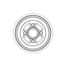 TRW fékdob TRW DB5005 autóalkatrész