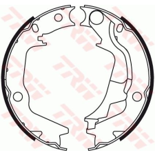 TRW Fékpofakészlet, rögzítőfék TRW GS8782 fékbetét
