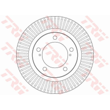TRW Féktárcsa TRW DF6239S féktárcsa