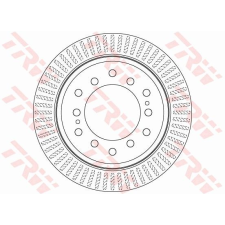 TRW Féktárcsa TRW DF6342 féktárcsa