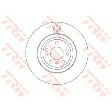 TRW Féktárcsa TRW DF6833S féktárcsa