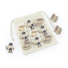 Tryco Tic Tac Toe fából készült játék - kalózok (5420067920434) társasjáték