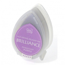 Tsukineko Gyöngyház bélyegzőpárna BD-36, Brilliance / Pearlescent Purple - Lila (1 db) bélyegző