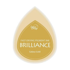 Tsukineko Gyöngyház bélyegzőpárna BD-91, Brilliance / Galaxy Gold - Galaktika arany (1 db) bélyegző