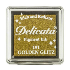 Tsukineko Tintapárna , Delicata Small / Golden Glitz (1 db) bélyegző