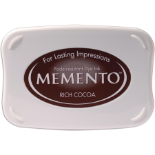Tsukineko Tintapárna - Rich Cocoa - Memento Big Ink Pad ( 1 db) bélyegző