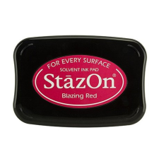 Tsukineko Tintapárna , StazOn Ink / Blazing Red - (1 db) bélyegző