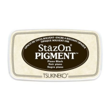 Tsukineko Tintapárna , StazOn Pigment Ink / Piano Black - (1 db) bélyegző