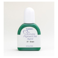 Tsukineko Tintapárna utántöltő , VersaColor Inker / Green - (1 db) bélyegző