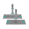 TTS Uni System Exon moptartó - Lampo System