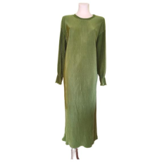  TU zöld elegáns hosszú női ruha (méret: XXL)