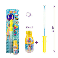 TUBAN Szappan Buborékkard + Folyadék 250ml buborékfújó