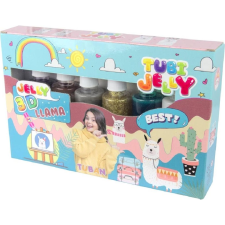 Tuban Tubi Jelly 3D - 6 Színes Zselé Sablonokkal (GXP-725184) kreatív és készségfejlesztő