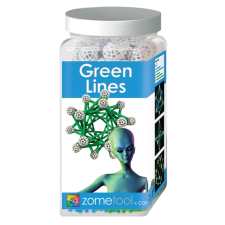  Tudományos modellező készlet - Zöld pálcák - Green Lines oktatójáték