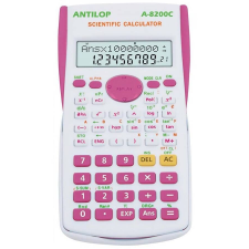  Tudományos számológép 240 funkciós rózsaszín színben 85X160X23mm 8200C számológép