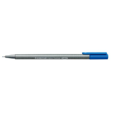 Tűfilc, 0,3 mm, STAEDTLER "Triplus 334", ciánkék filctoll, marker