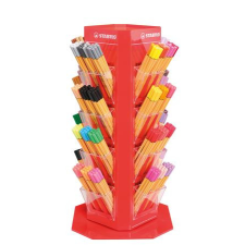  Tűfilc display csomag, 0,4 mm, STABILO "Point 88" filctoll, marker