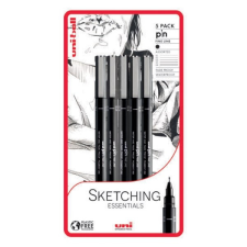  Tűfilc készlet UNI Pin sketching essential 5 db/készlet toll