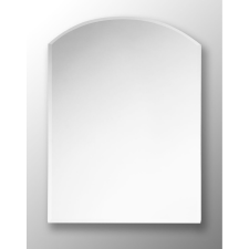 Tükör íves világítás nélkül 60 cm x 45 cm fürdőszoba kiegészítő