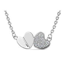 Tükör szívem-Swarovski kristályos nyaklánc díszdobozban nyaklánc