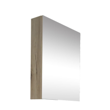 Tükrösszekrény SAT B-Way 60x75 cm lamino tölgyfa BWAY60CABOAK fürdőszoba bútor