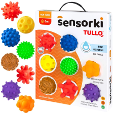 Tullo érzékelő labdák - 8 darabos készlet fürdőszobai játék