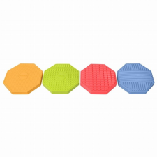 TULLO Sensory discs, octagons, 4 pcs. oktatójáték