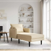  Túlméretezett sezlon Szürke zöld Bársony anyag