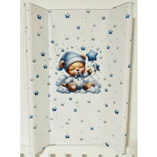 Tündér Merev Pelenkázólap 50*70cm- Álom mackó Kék pelenkázó matrac