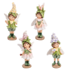Tündér virágos álló polyresin 15,2cm